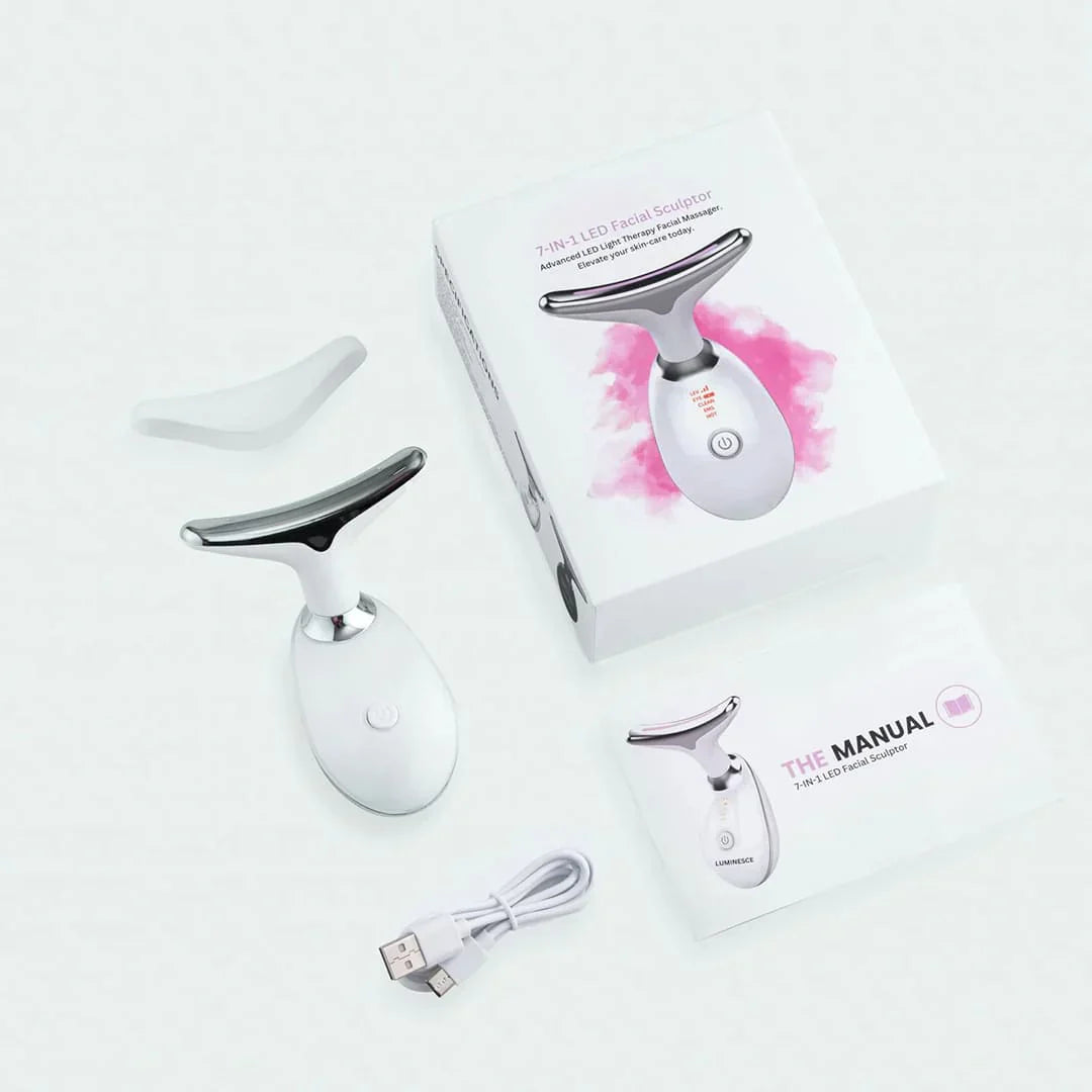 Toning LED Facial Massager
