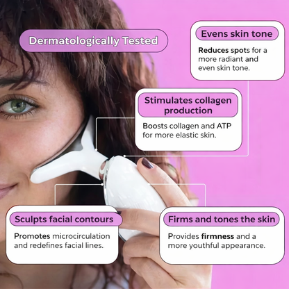 Toning LED Facial Massager