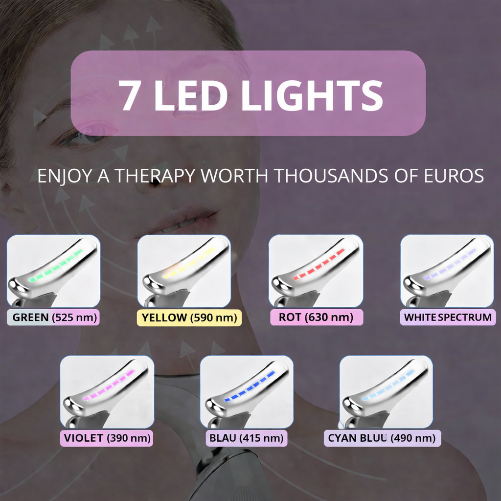 Toning LED Facial Massager