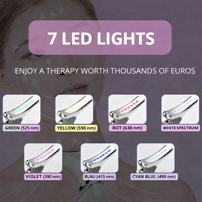 Toning LED Facial Massager