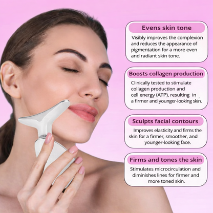 Toning LED Facial Massager
